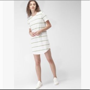 Striped Mini T-Shirt Dress